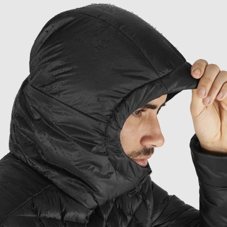 Salomon Outline Down Men's Insulated Jackets Black | CA 41Z36